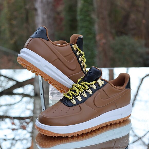 Nike Lunar Force 1 Low Duckboot Ale Brown - Picture 4 of 16